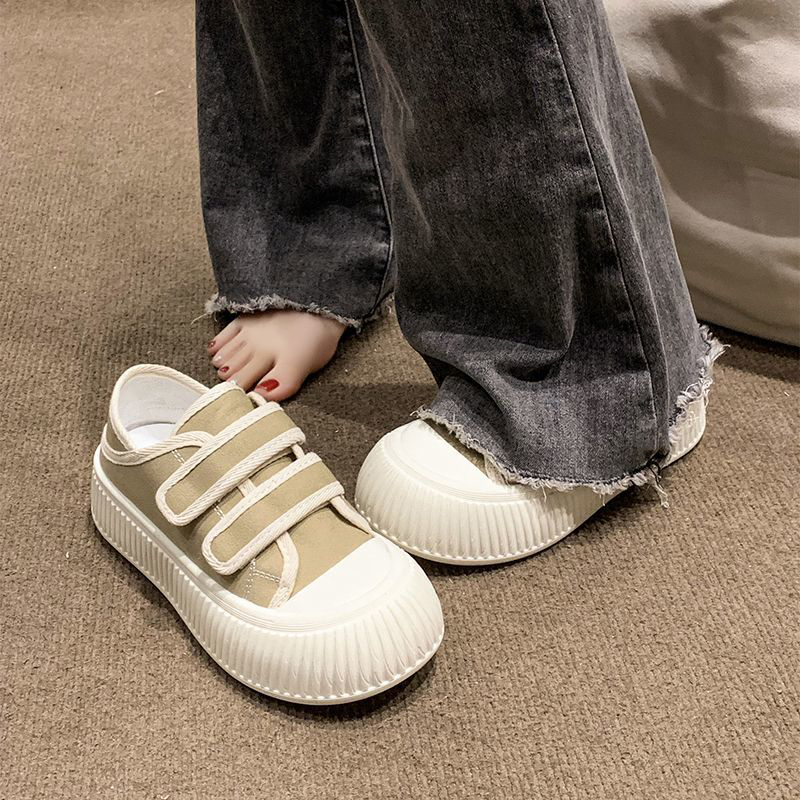 29-45直播链接合集5非主图款帆布鞋男女厚底魔术贴鞋