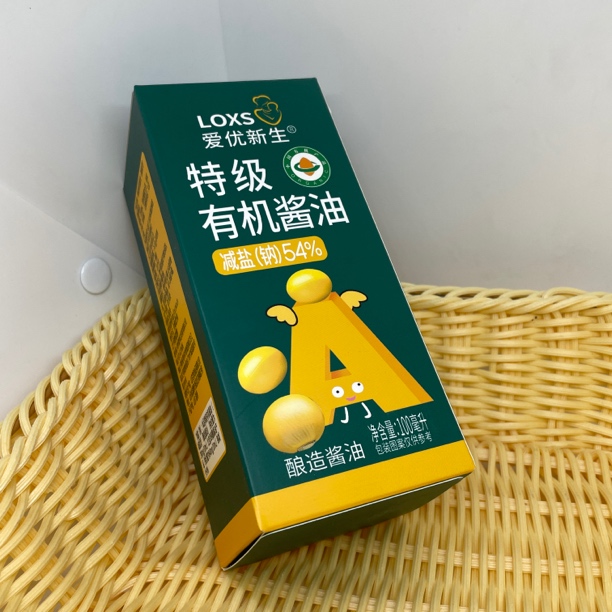 爱优新生有机酱油减盐