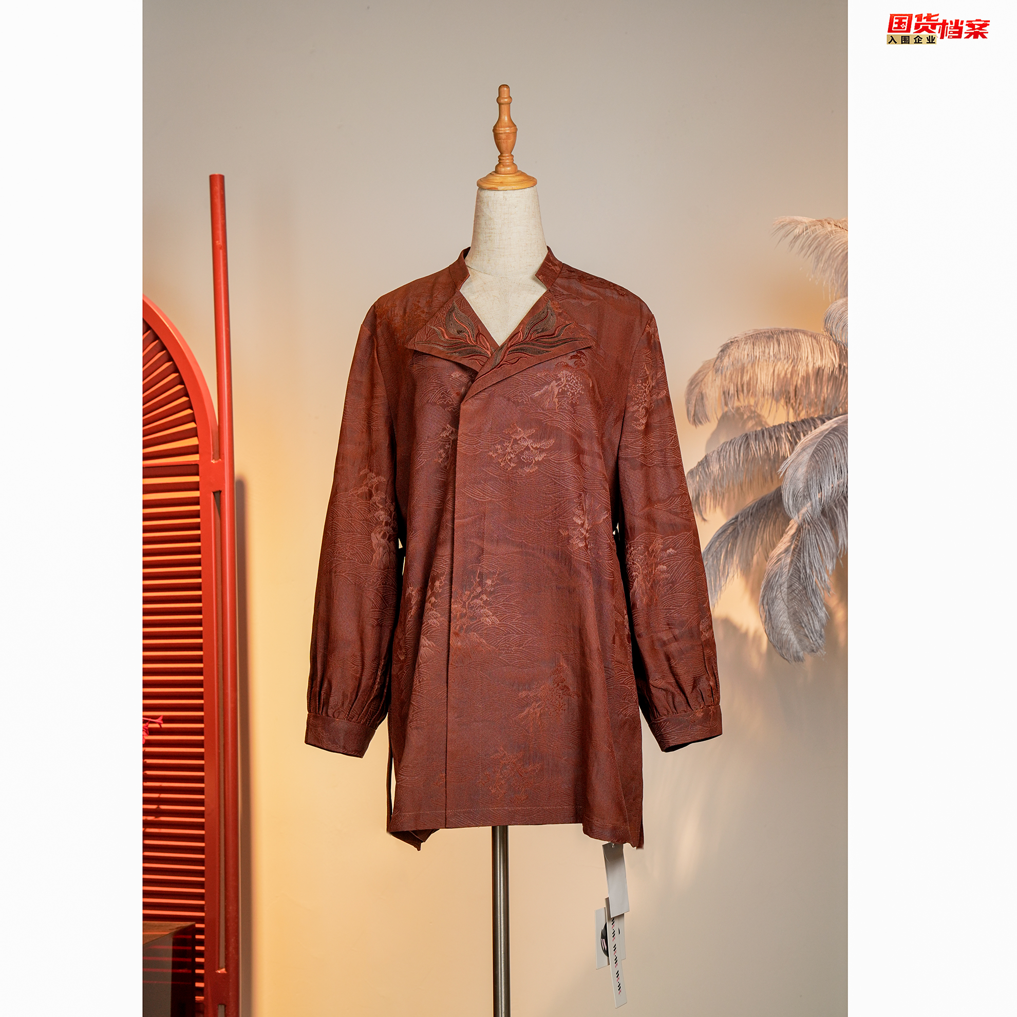 【万象有衣】正绢41.5姆米-原创设计师款中式国风复古上衣外套7104