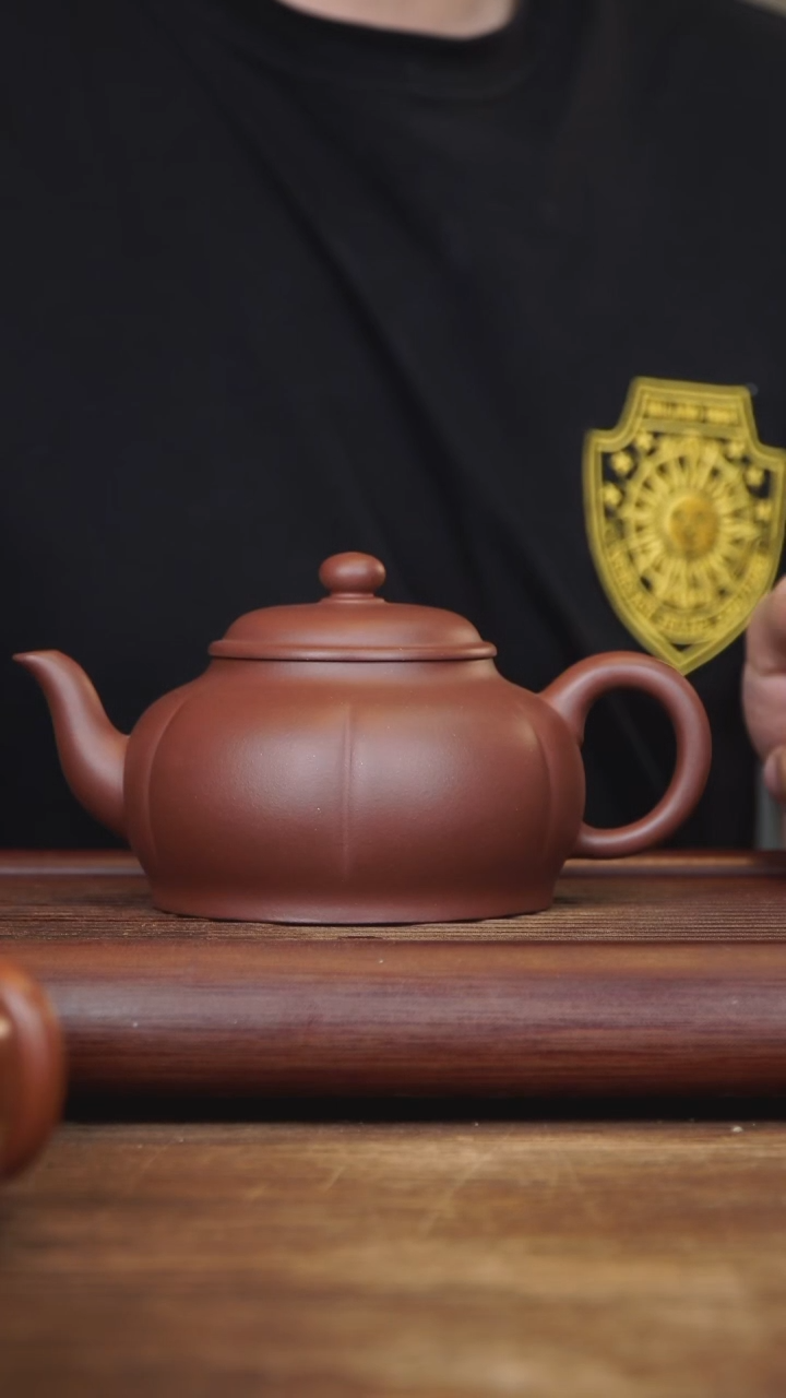 【闪购商品】紫砂茶壶380ml 正高作品 菊蕾