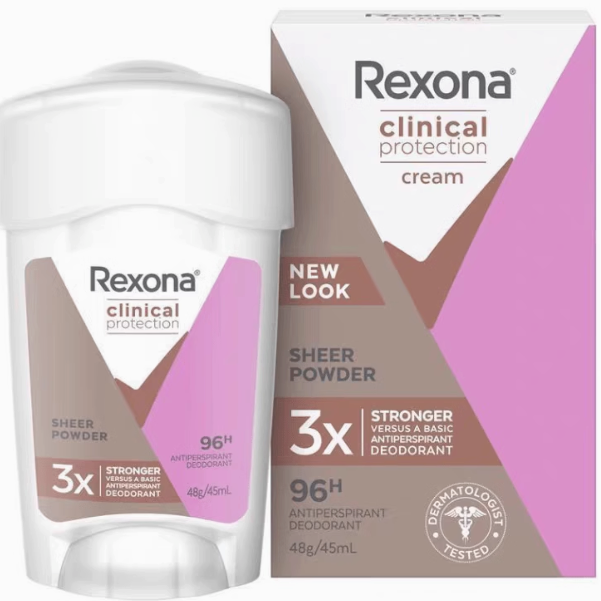 Rexona舒耐香体止汗膏45ml花香