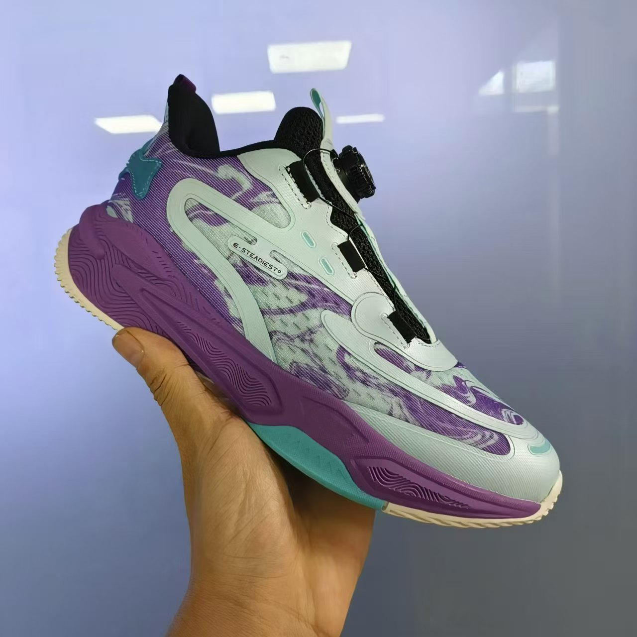 秋季新款 儿童实战篮球鞋 四季双网运动鞋 纽扣鞋 33-40码5602