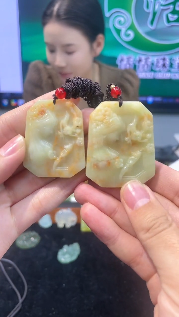 【闪购商品】岫玉吊坠未镶嵌多样性发货*拍一发一