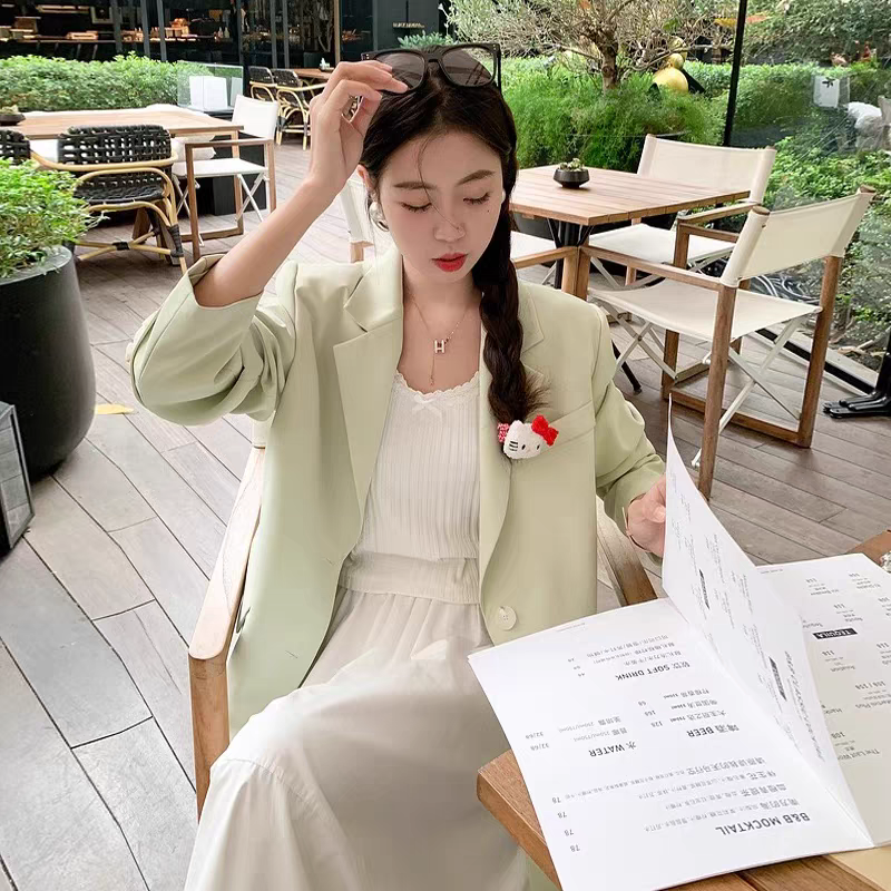 条纹针织开衫1071