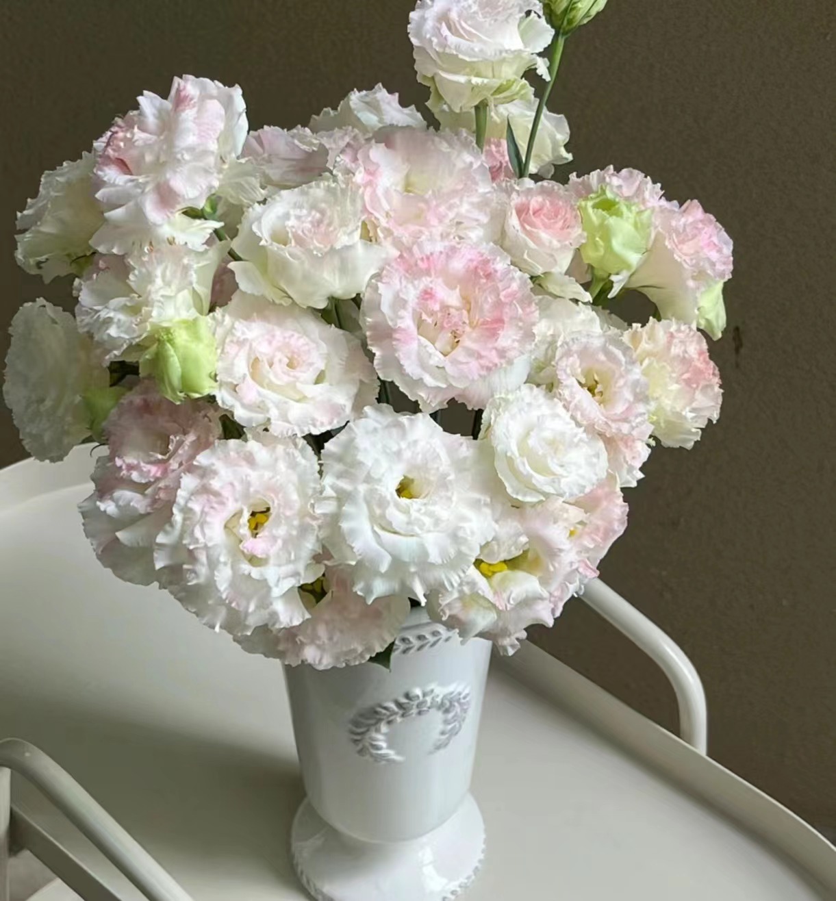 三岁花集-冰淇淋洋桔梗1扎600克（一单顺丰冷链包邮 ）