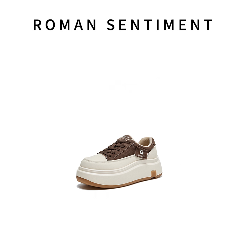 【雪舞精灵】休闲松糕小白鞋