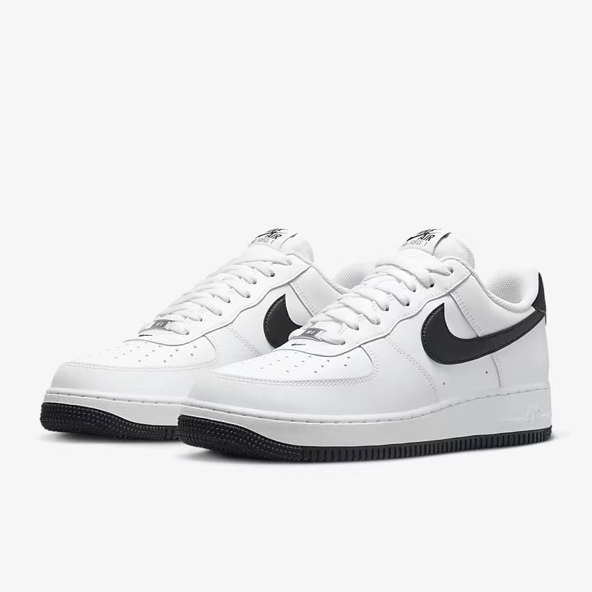 【耐克/商场同款新品】NIKEAIRFORCE1运动鞋黑钩潮流FQ4296-101