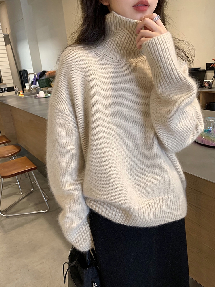 【亨途羊绒】打版样衣断码断色捡漏羊绒衫加厚冬季百搭长袖针织