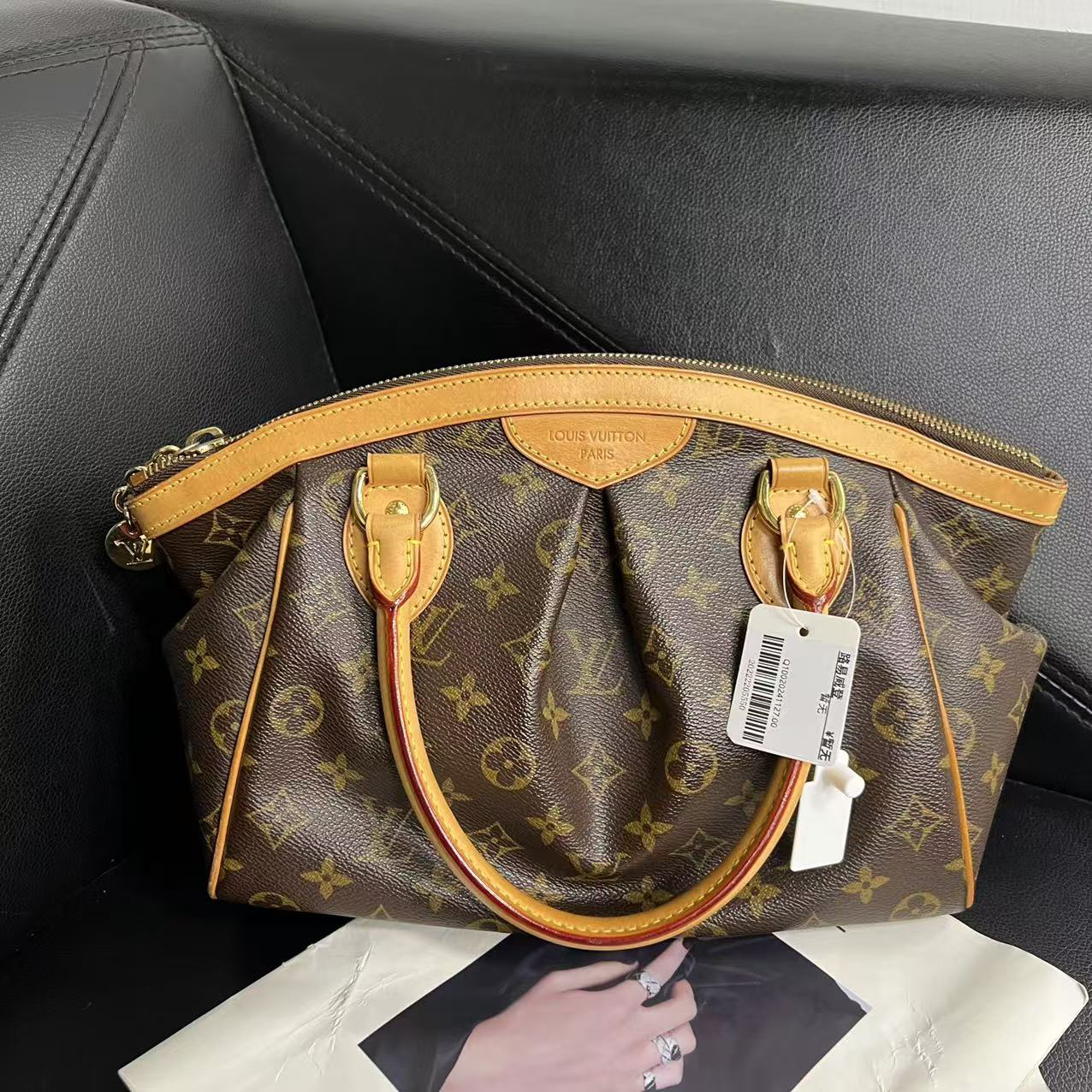 95新 LouisVuitton/路易威登 捐金沉珠/小号饺子包肩包