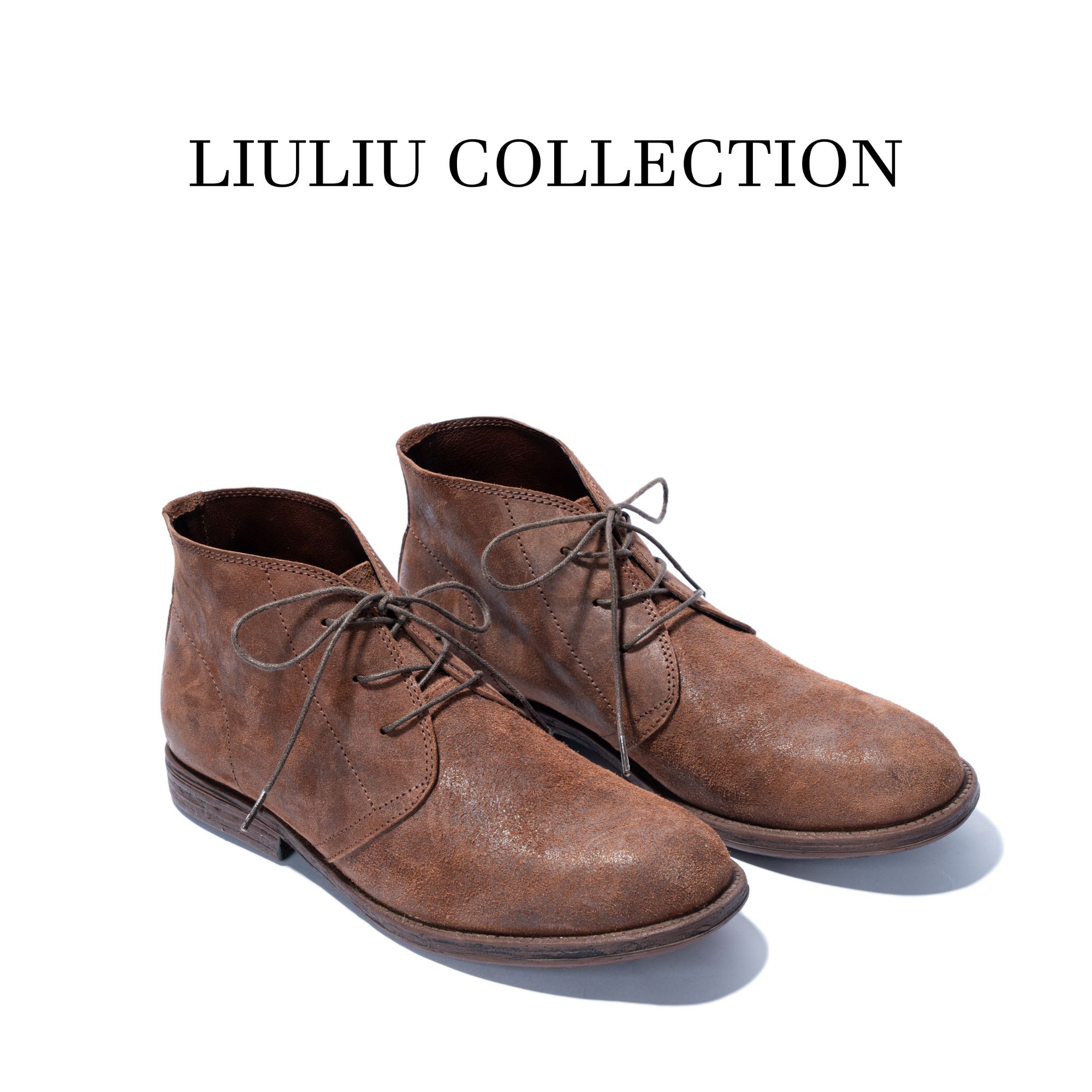 时尚百搭真皮手工鞋马丁靴短靴牛皮复古英伦风单靴女靴 U12