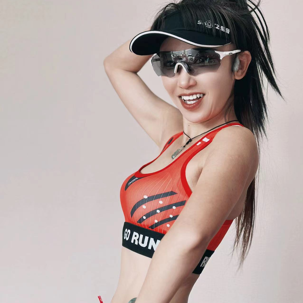 烎跑释槐鸟第一代运动跑步背心女士美背防抖速干强力支撑
