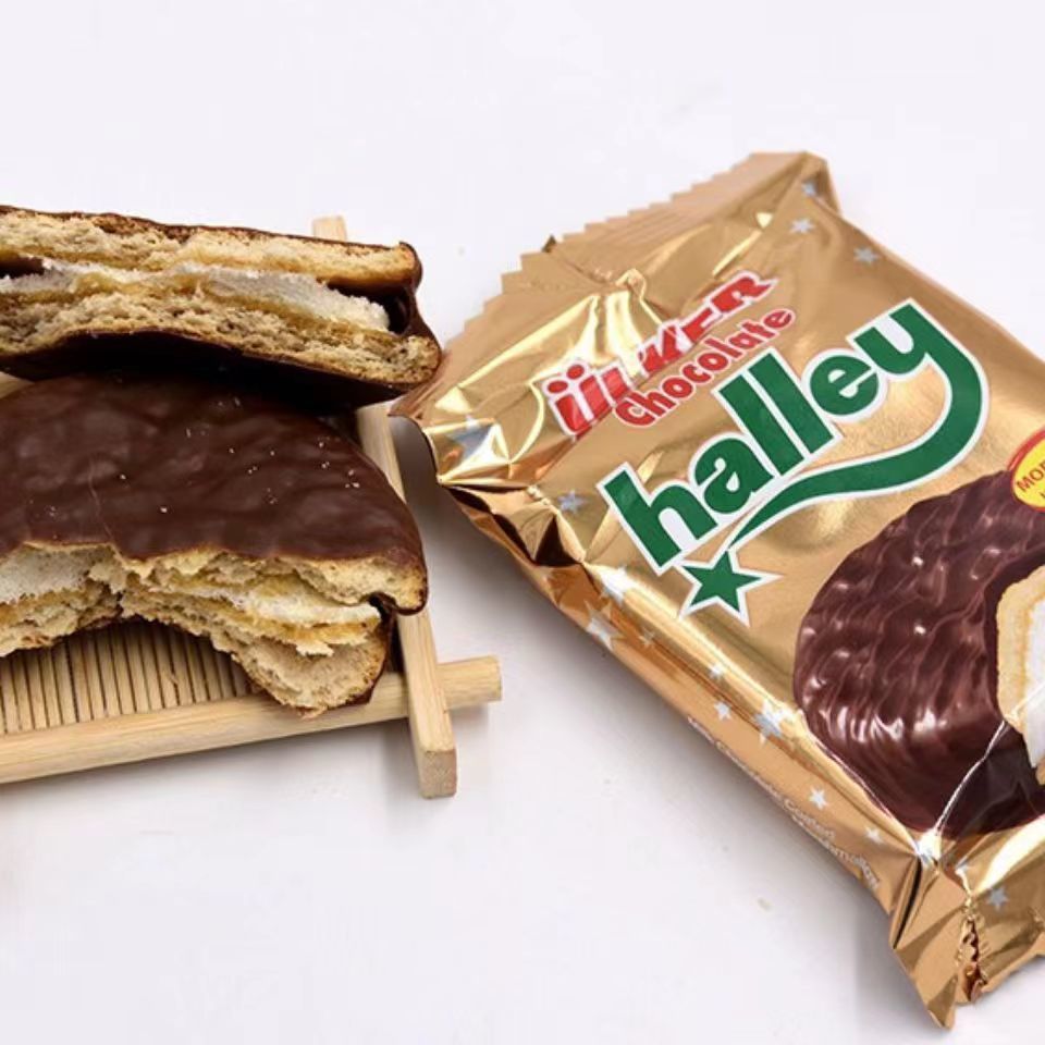 优客牌ulker halley哈雷奶油巧克力派