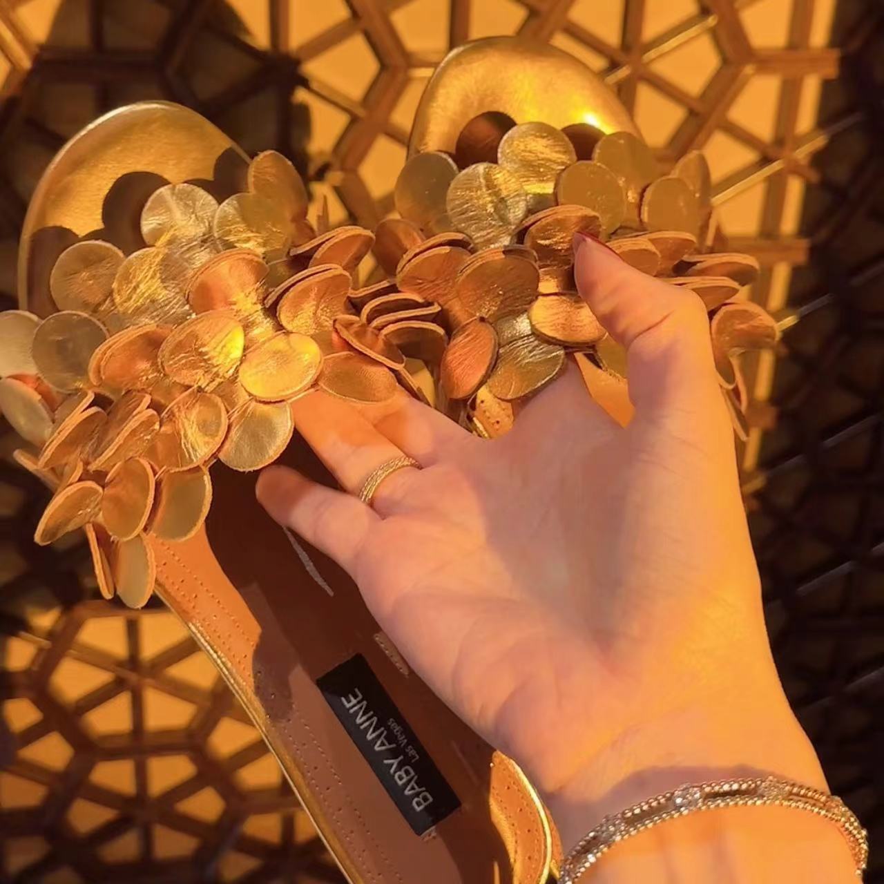 BABY ANNE带根凉拖鞋 PS242002