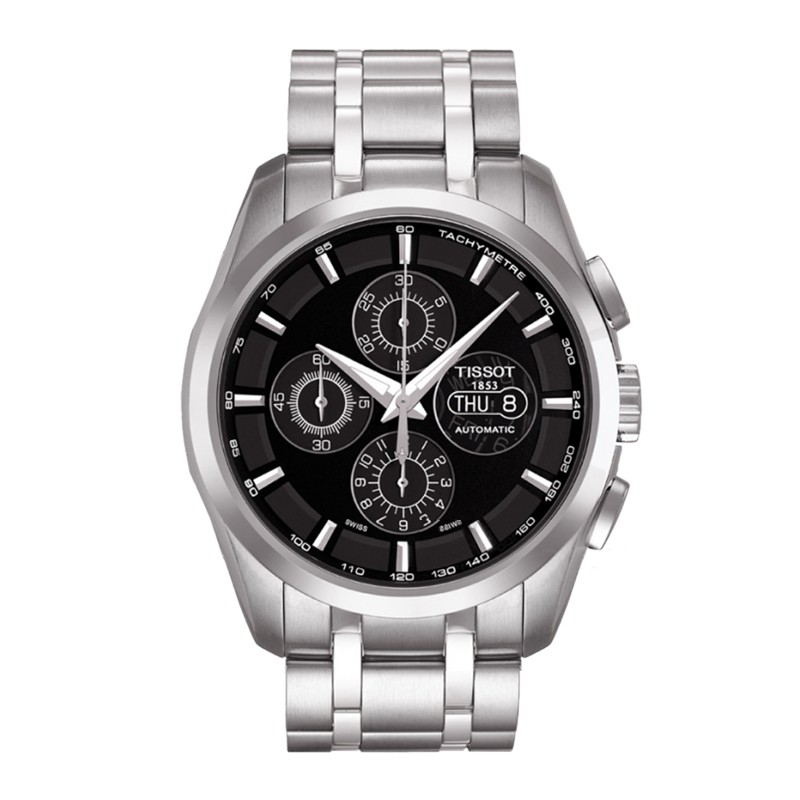 99新 Tissot/天梭 库图T035.614.11.051.00自动机械表