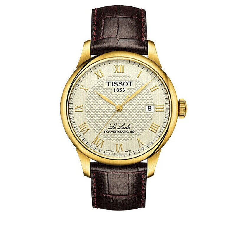 99新 Tissot/天梭 力洛克表径39.3/全套/时尚机械表