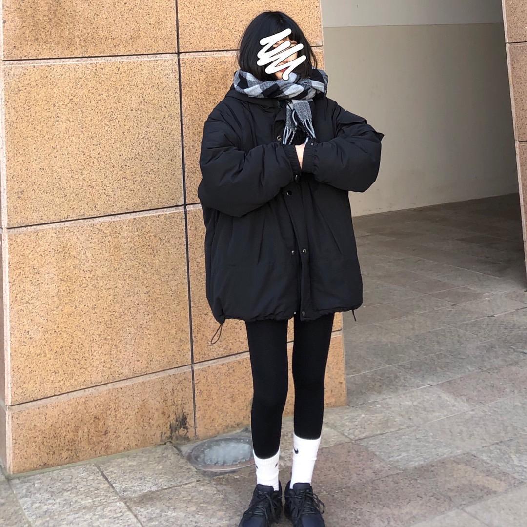 羽绒服2023新款正品爆款韩版加厚袄女士女款学生百搭中长款