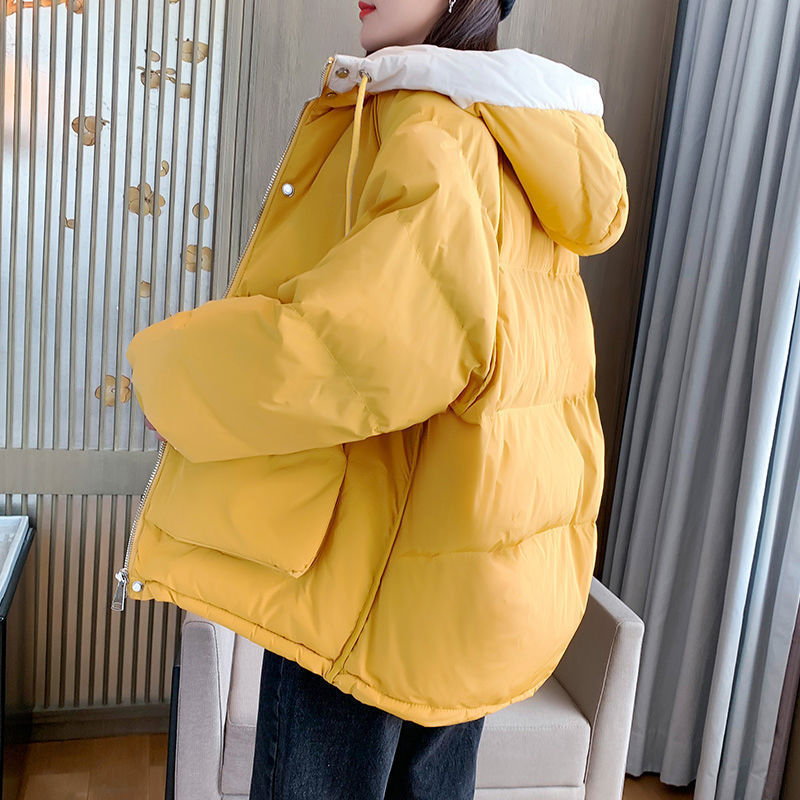羽绒服2023新款正品爆款女士女款洋气学生面包大码衣加厚袄