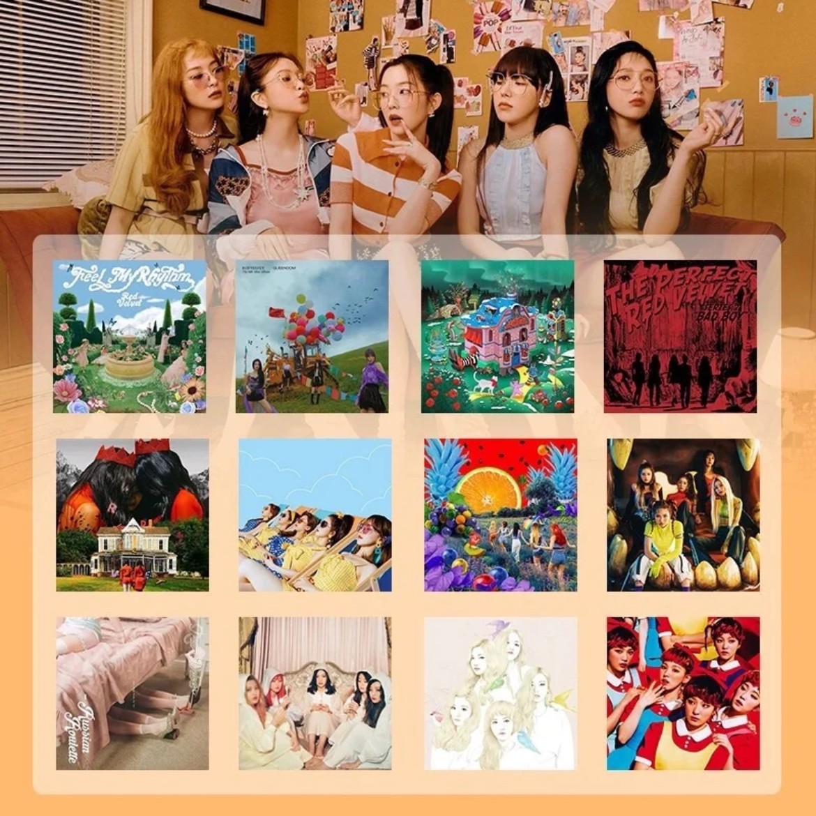 RED VELVET 专辑合集（不包出厂瑕运输瑕）无开箱不售后