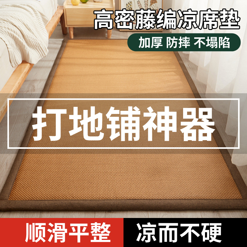 【3cm可定制可退换】客厅凉席地垫床垫榻榻米垫子地上睡觉专用席子