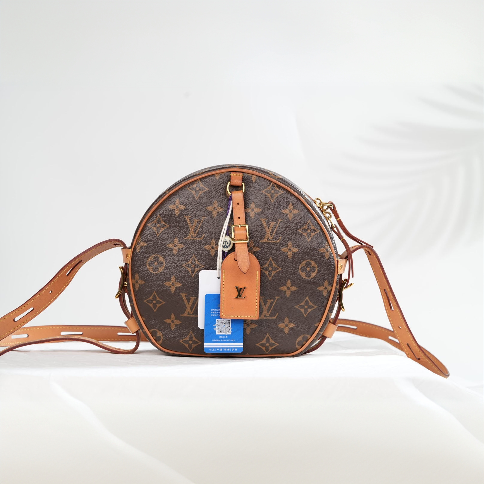 95新 LouisVuitton/路易威登 LV老花大圆饼/云海优选/H22532