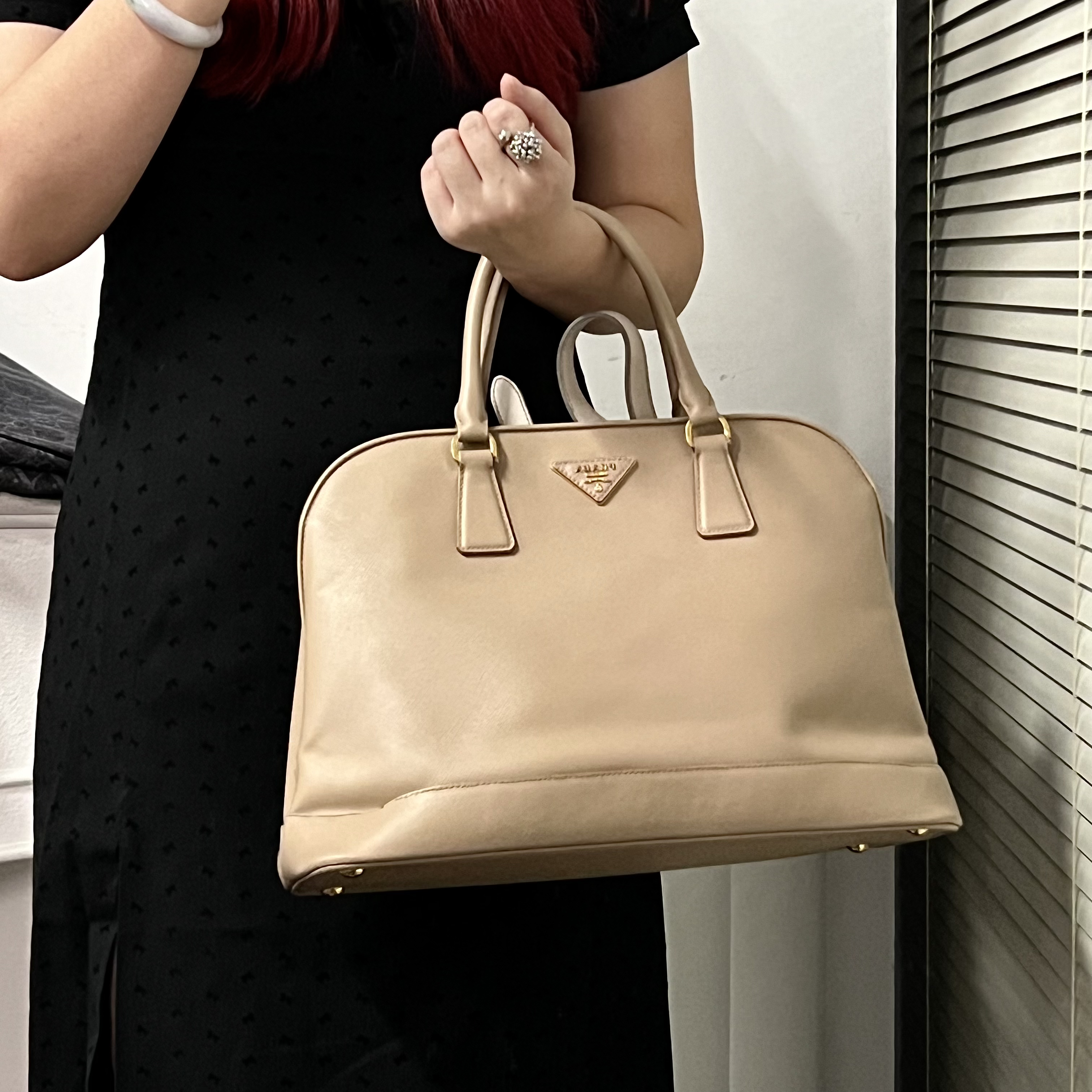 95新 Prada/普拉达 老板娘 贝壳包