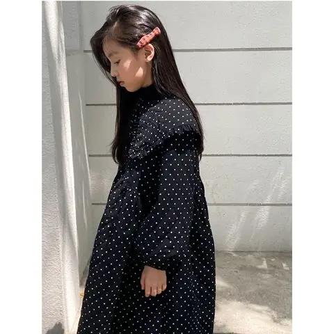 童韩版连衣裙0新款儿童公主裙加绒夹棉中小童裙子