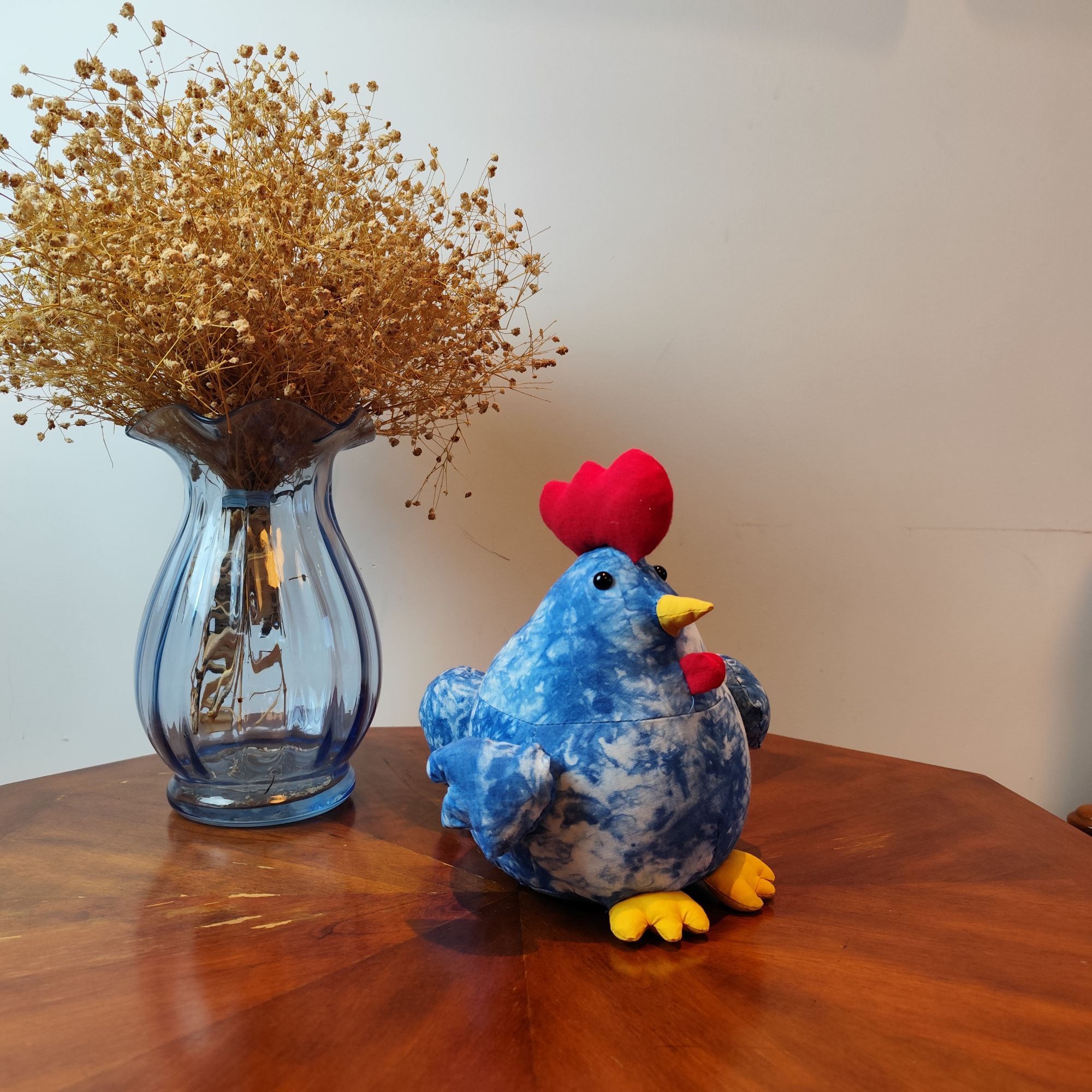 民族风手工扎染玩偶小兔母鸡小象青蛙