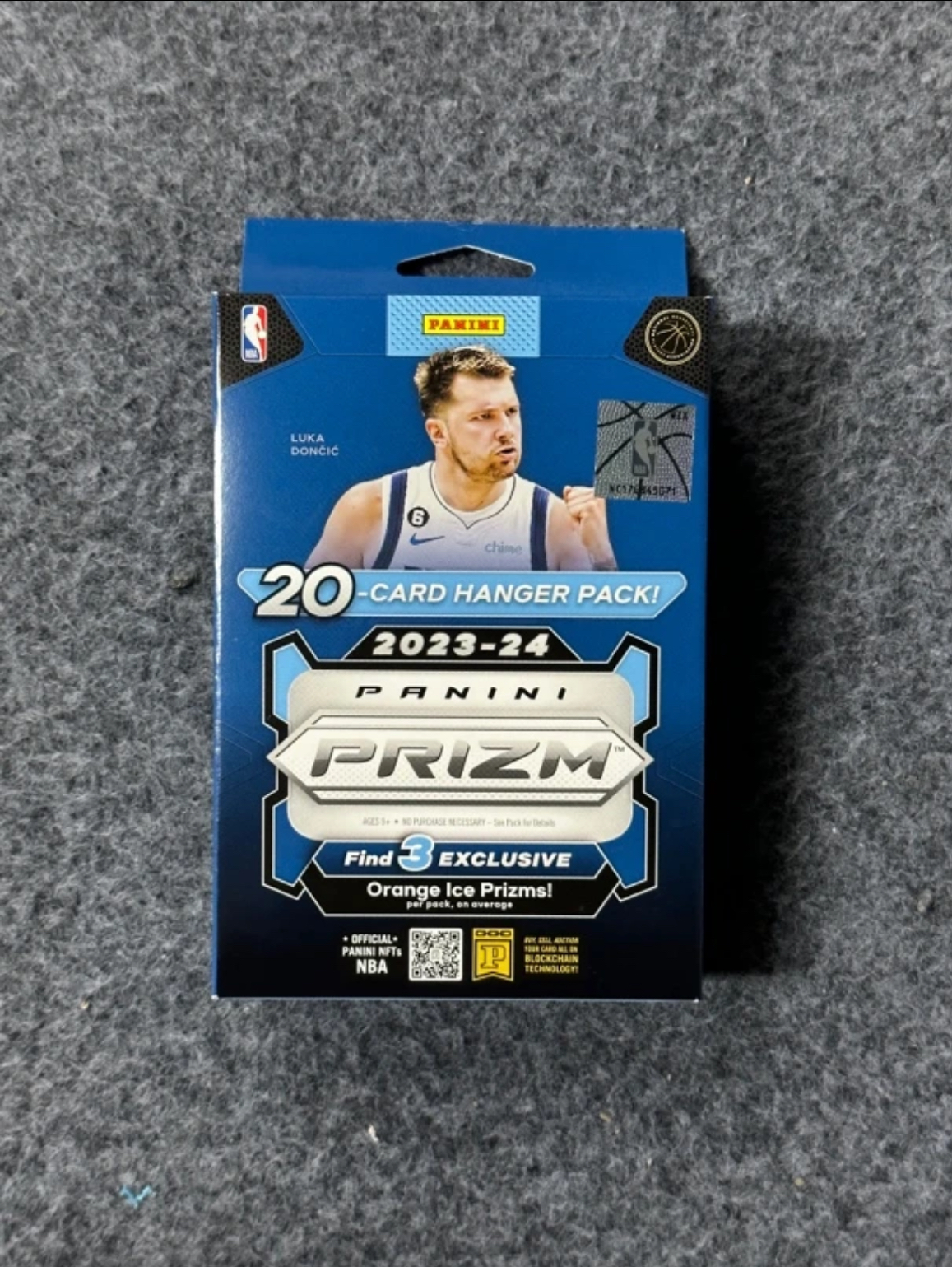 【单盒】23-24 Panini Prizm挂盒 橙碎冰 球星卡盲盒 默认直播代拆