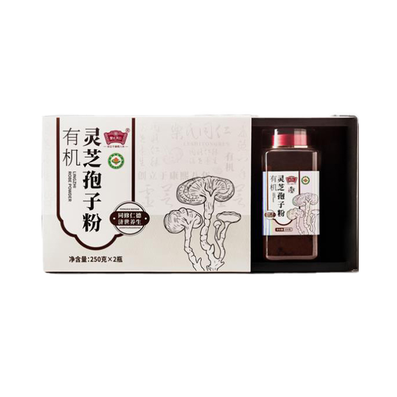 长白山 灵芝孢子粉 250克/2瓶