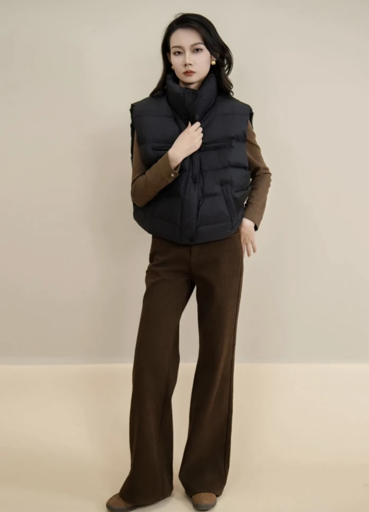 易缔媤 短款马甲