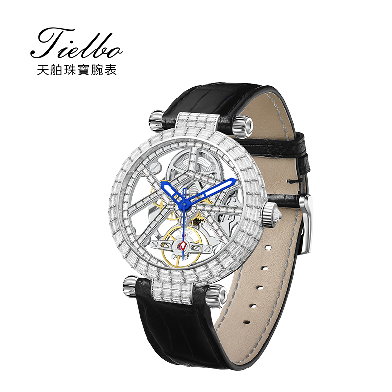 Tielbo/天舶钻爆系列辰璨全自动机械机芯腕表高奢设计T866