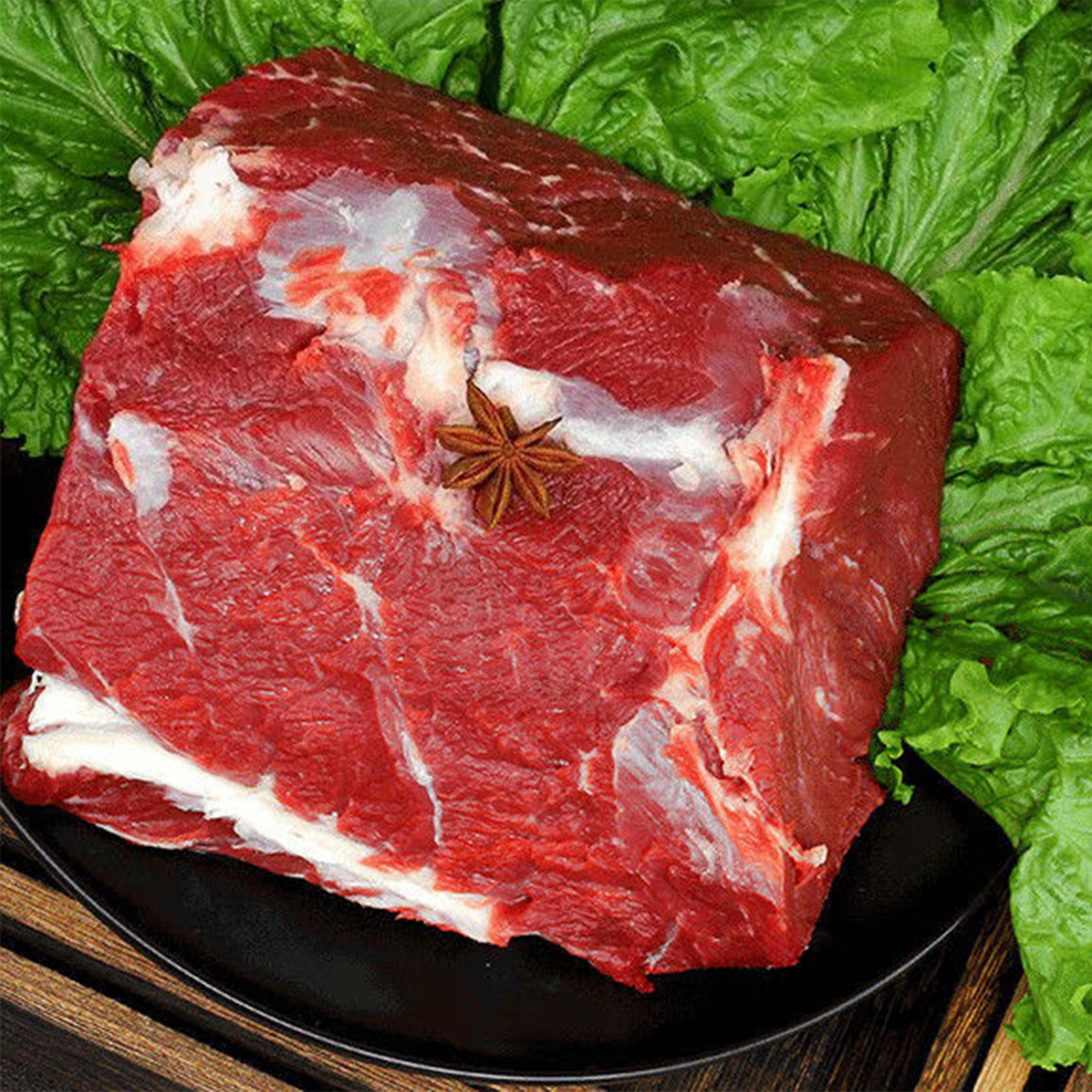 齐齐哈尔烤肉【宜顺和】原切组合(牛腩+上脑+筋头巴脑)3斤冷鲜