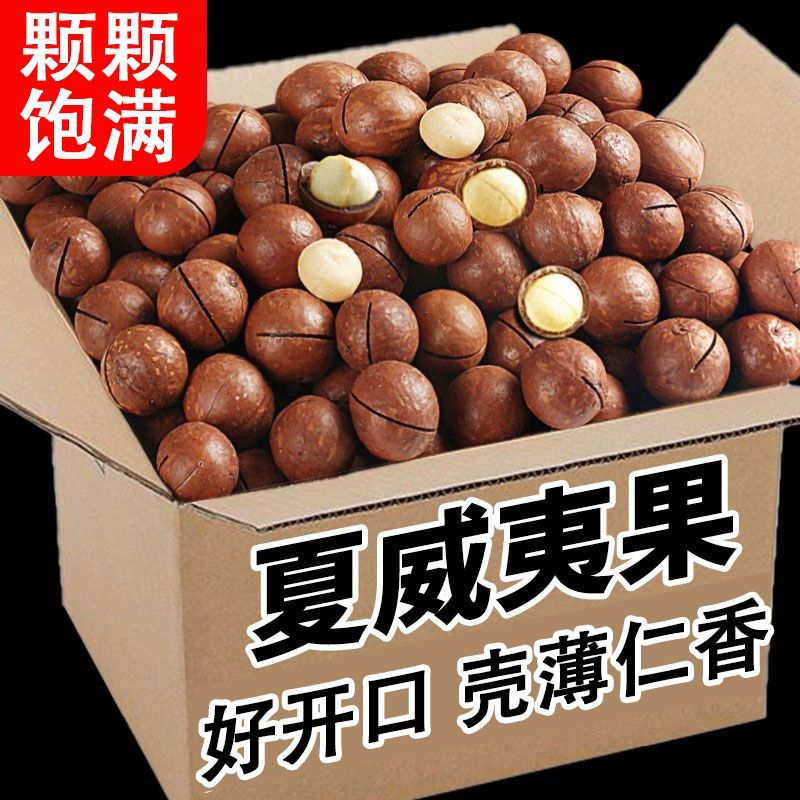 夏威夷果奶香味酥脆零食新货年货休闲批发优质颗粒源头工厂批发20
