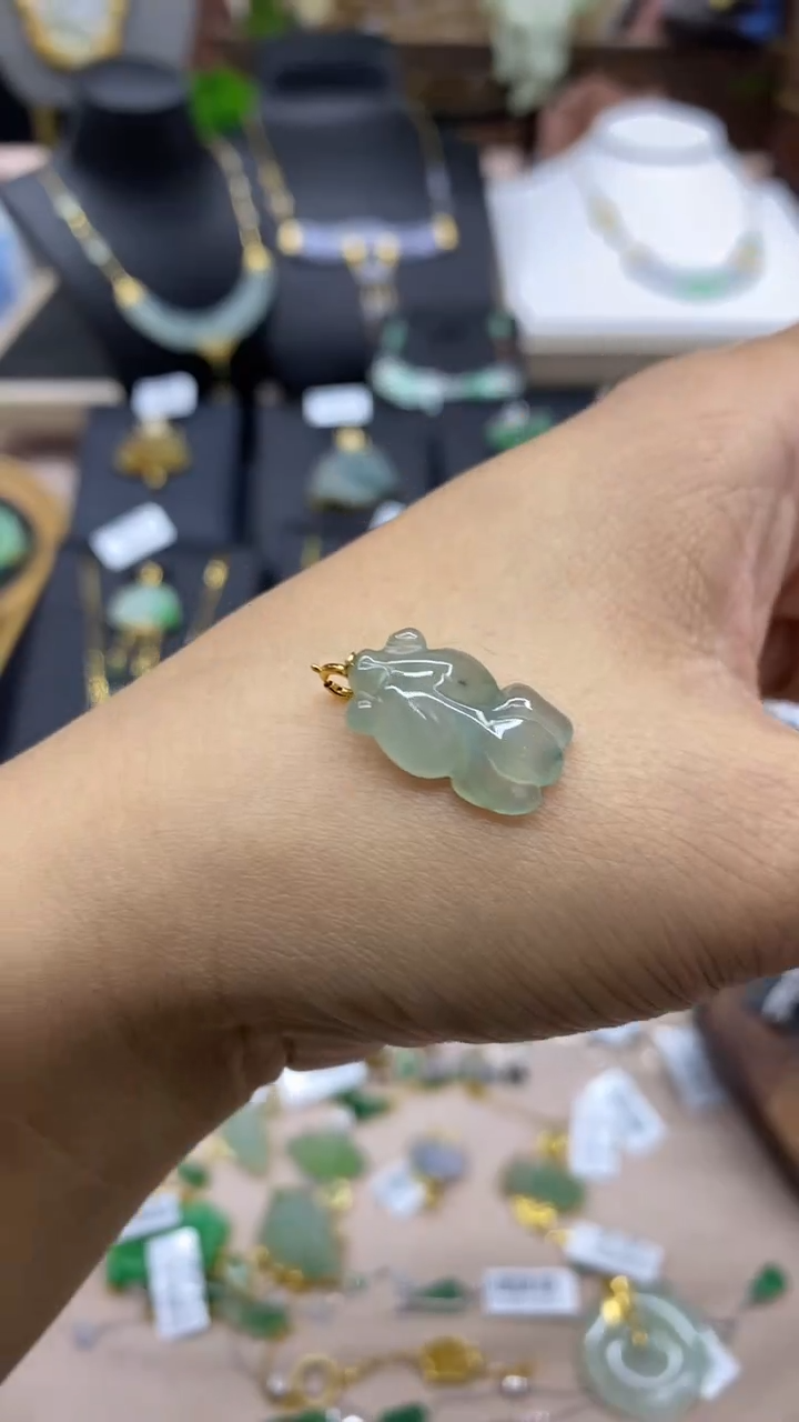 【闪购商品】翡翠颈饰未镶嵌净货5833