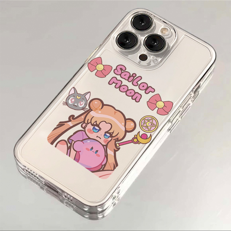 生气美少女苹果15手机壳iPhone14promax卡通7/8plus创意13/12/11/