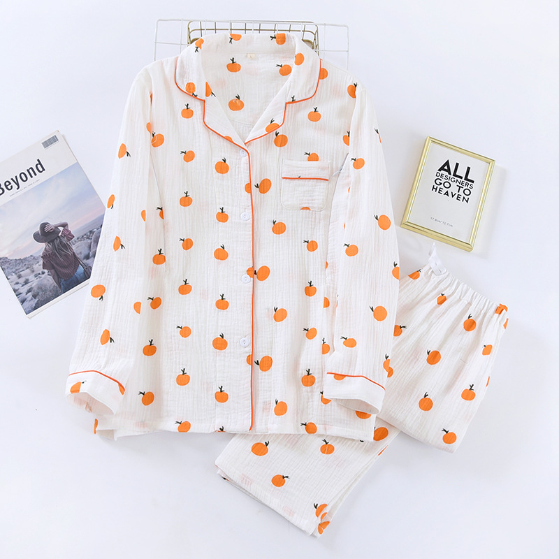 新款加肥加大码月子服套装纱布绉布睡衣家居服可穿300斤孕妇产后