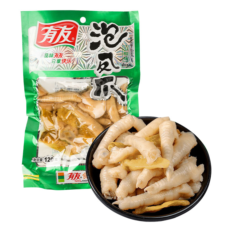 有友泡椒凤爪120g