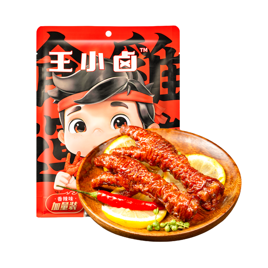 王小卤虎皮凤爪香辣味210g