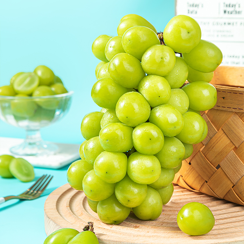 优赐晴王阳光玫瑰青提约1.4kg（700g/份*2）