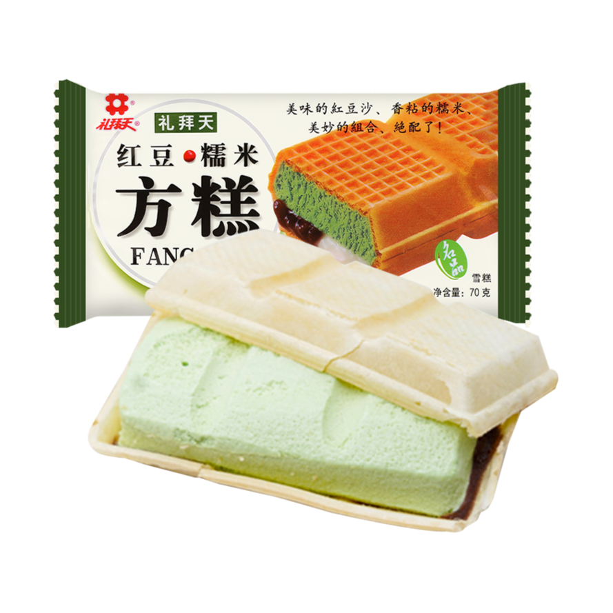 礼拜天红豆糯米方糕70g