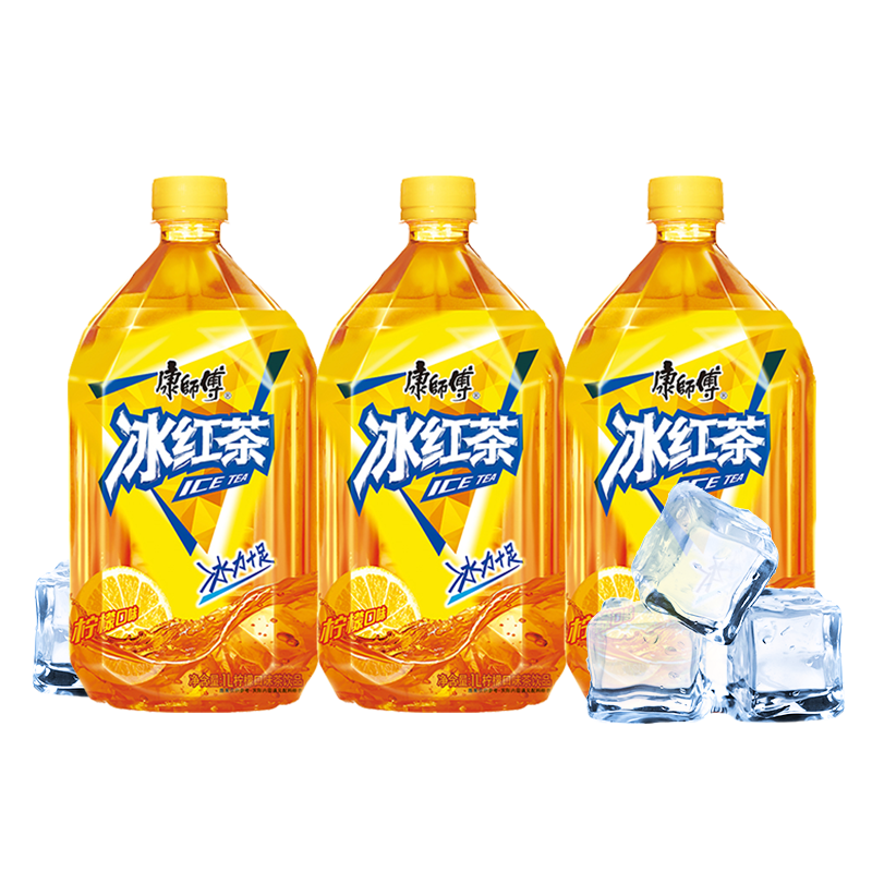 康师傅冰红茶1L*3（冰镇）