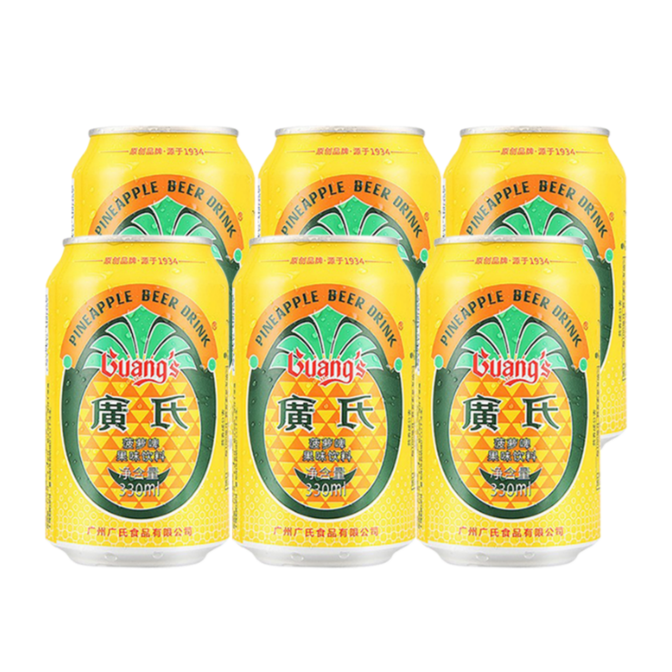 广氏菠萝啤330ml*6