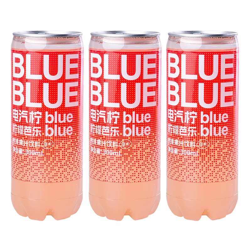 柠檬共和国柠檬芭乐气泡果汁饮300ml*3瓶