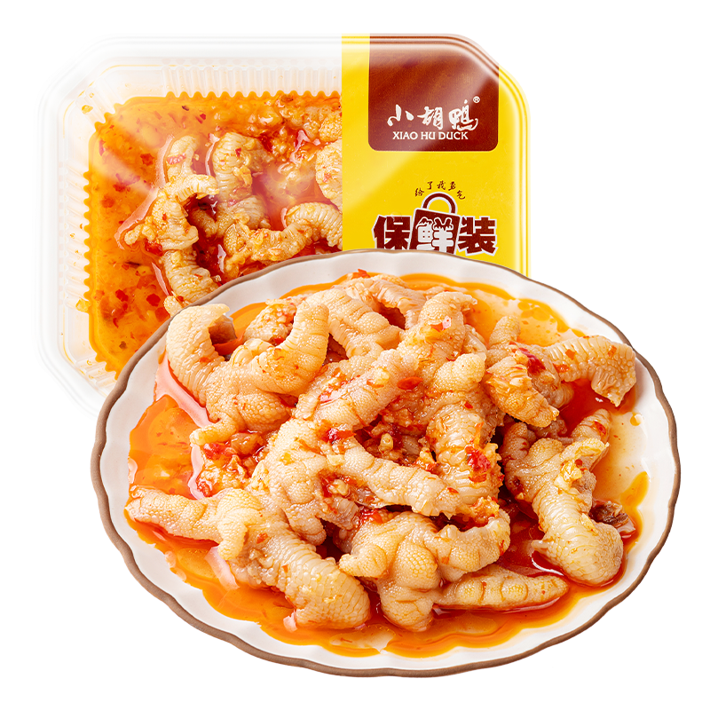 小胡鸭柠檬去骨凤爪酸辣味200g