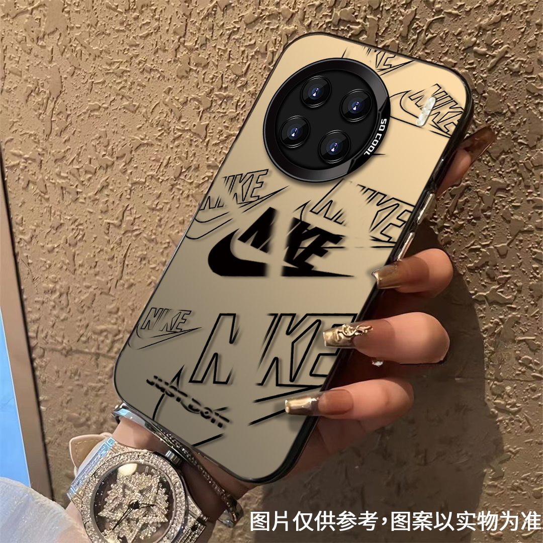 适用于【VIVO】X90经典简约黑勾时尚潮牌全包防摔手机壳