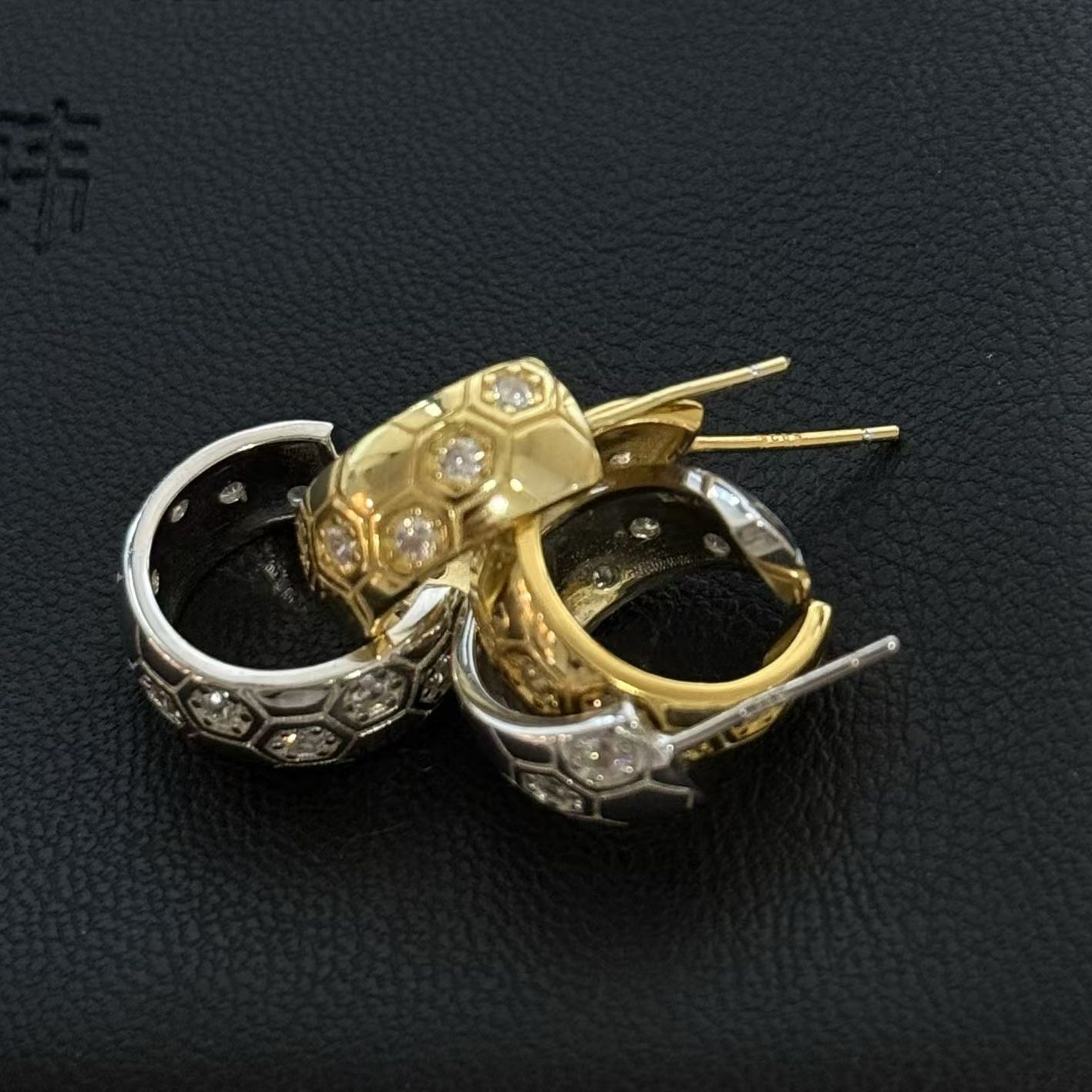 925银耳饰 E1740   简韩新款锆锆耳环 高品质  