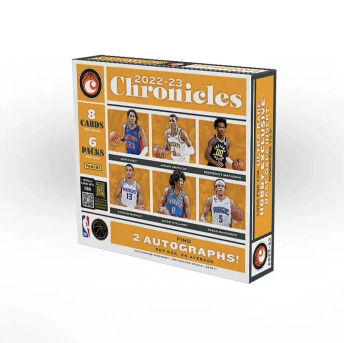 22-23 panini 编年史 hobby 球星卡 盲盒 下单默认代拆