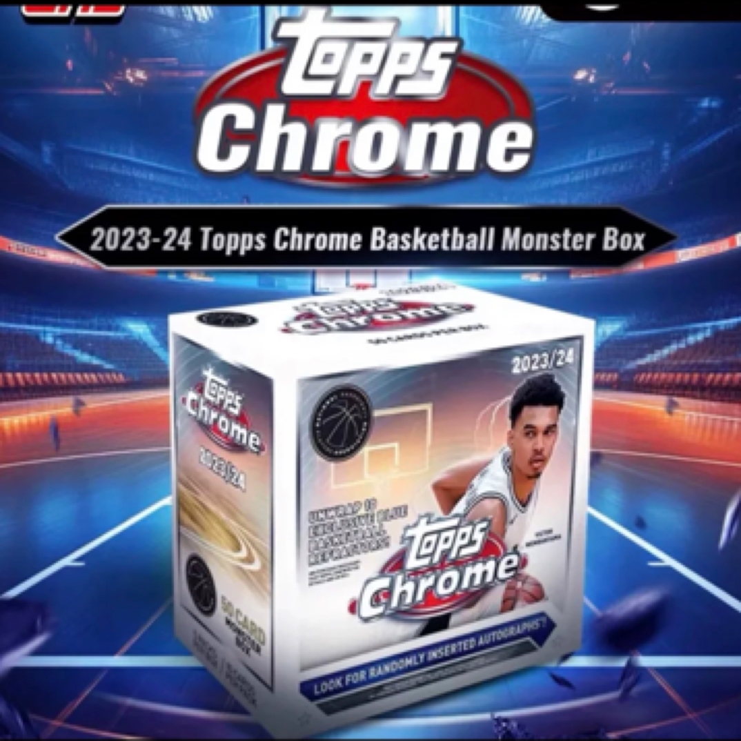 2023-24 蓝球 topps chrome mega 盲盒（默认代拆）