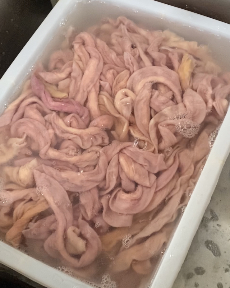 新鲜猪小肠免洗小肠洗干净的小肠商用批发猪粉肠