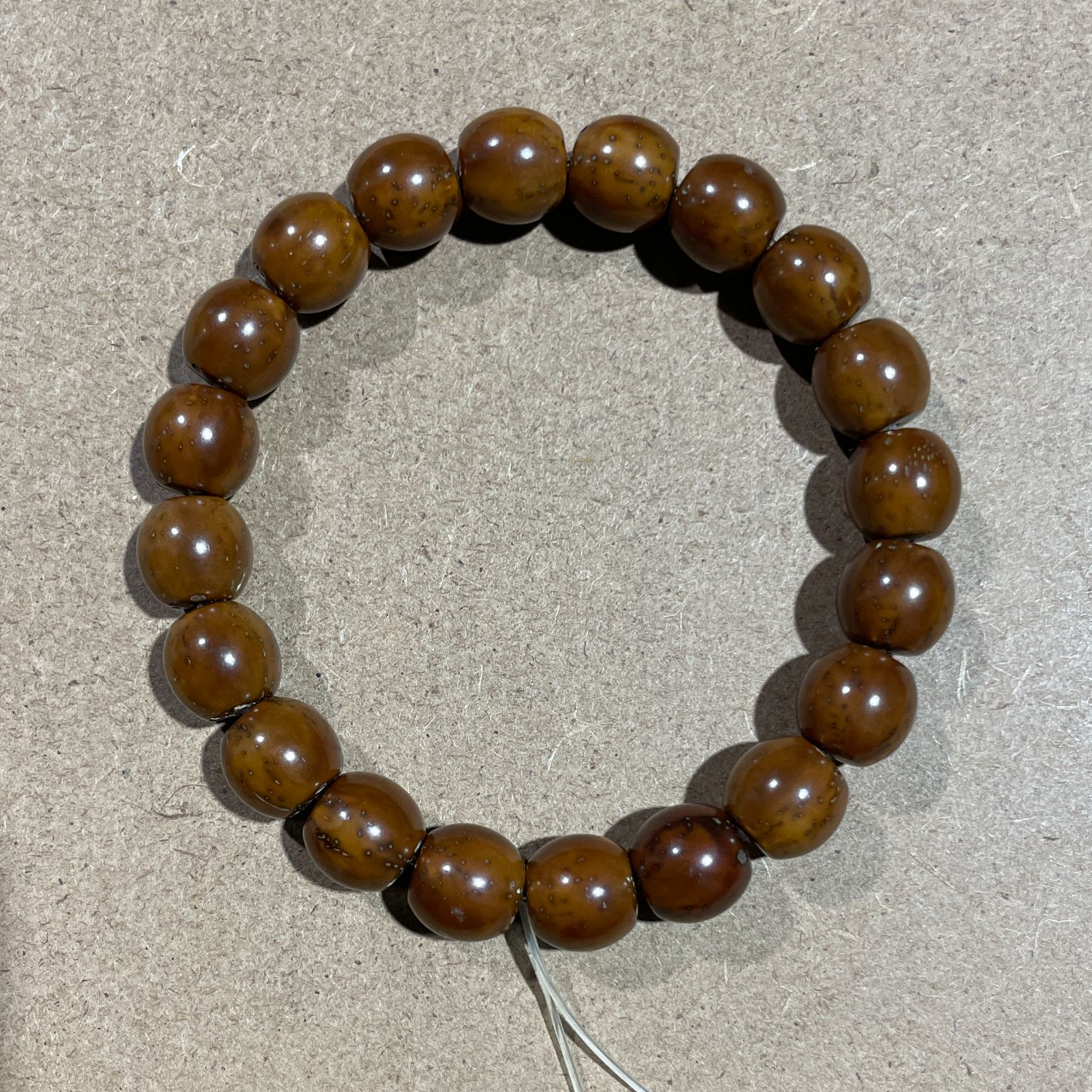 紫金鼠黄皮鼓珠单圈浪家文玩